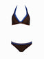 Maika Bikini Negro- Azul